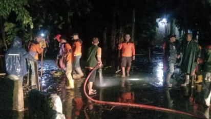 BPBD Sebut Penyebab Banjir Bandang di Kudus Akibat Gundulnya Hutan di Pegunungan Kendeng