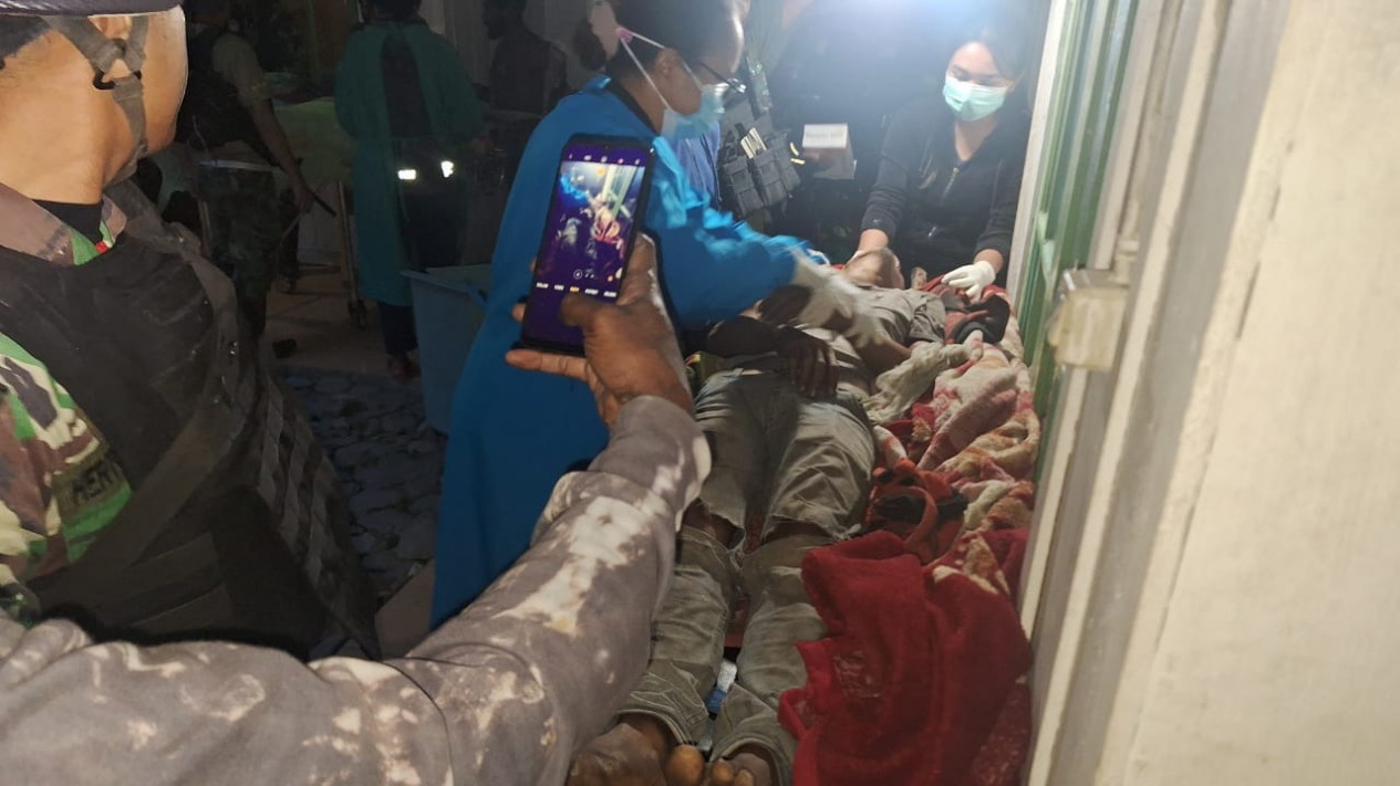 KKB Pimpinan Aibon Kagoya Serang Lima Orang Pekerja Proyek, Tiga Tewas
            - galeri foto