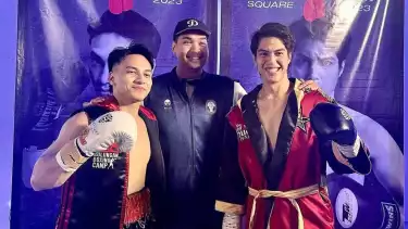 Pertandingan Boxing El Rumi dan Jefri Nichol