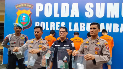 Raja Karaoke Rantauprapat Digerebek, 4 Pengedar Pil Ekstasi dan Pemilik Karaoke di Ditangkap Polres Labuhanbatu