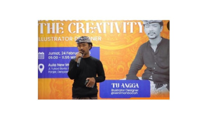 Mengenal Sosok Tuangga, Desainer Grafis Asal Bali yang Menginspirasi Warganet