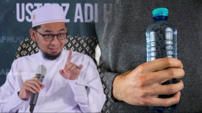 Memangnya Minta Air Doa ke Kiai, Pak Haji atau Ustaz Boleh dalam Islam? Kata Ustaz Adi Hidayat Ternyata Hukumnya…