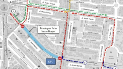 Begini Rekayasa Lalu Lintas saat Deklarasi Kampanye Damai Pemilu 2024