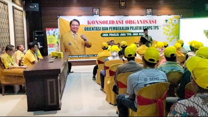 DPP Golkar Beri Pembekalan 8,2 Juta Saksi TPS Pilpres dan Pileg