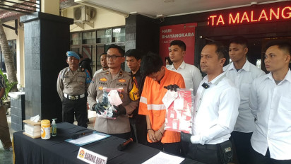Polisi Ringkus Kurir Narkoba di Kamar Kos Lowokwaru Malang, Sabu dan Ganja Berhasil Diamankan