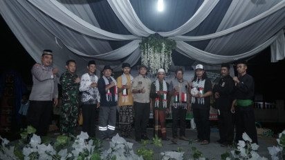 Warga Desa di Lampung Gelar Doa Bersama Lintas Agama dan Penggalangan Dana untuk Palestina