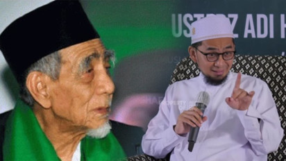 Kesaksian Ustaz Adi Hidayat saat Ziarah ke Makam KH Maimun Zubair atau Mbah Moen, Terjadi Hal Tak Disangka ..