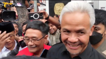 Ganjar Sebut Mahfud Masih Urus Cuti Kampanye ke Jokowi: Tadi Belum Diizinkan Presiden