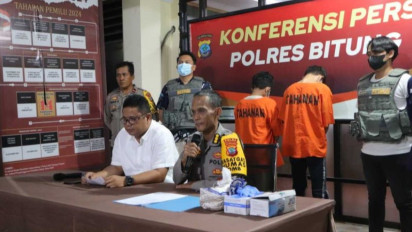 Dua Pelaku Perusakan Mobil Ambulans Kasus Bentrok Dua Kelompok di Bitung Ditangkap Polisi