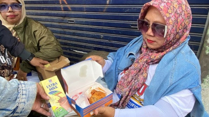 Mengintip Menu Makan Siang Gratis Prabowo-Gibran di Pulogebang Jakarta Timur