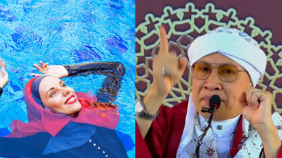 Memangnya Boleh Laki-laki dan Perempuan Bukan Muhrim Berenang Satu Kolam? Buya Yahya Beri Penjelasan ini, Ternyata itu...