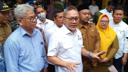 Disidak Menteri Perdagangan, Harga Sejumlah Bahan Pokok di Pasar Gresik Langsung Turun