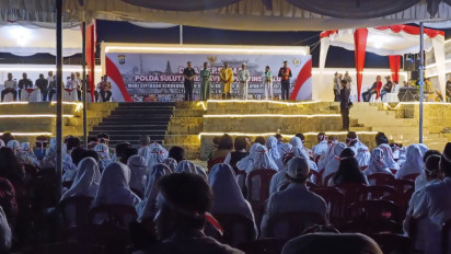 Pasca Bentrok Dua Kelompok Ormas di Bitung, Polda Sulut Bersama FKUB dan Masyarakat Gelar Doa Bersama