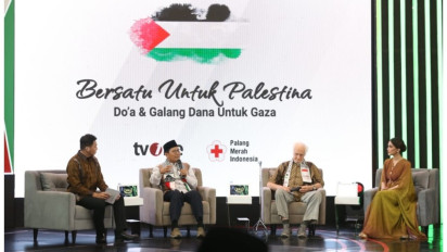 tvOne Bersama PMI Gelar Acara Doa dan Bantuan Kemanusiaan Bertajuk Bersatu untuk Palestina