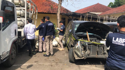 Selidiki Tragedi Ledakan Tabung Gas, Polres Sukabumi Libatkan Tim Puslabfor Mabes Polri