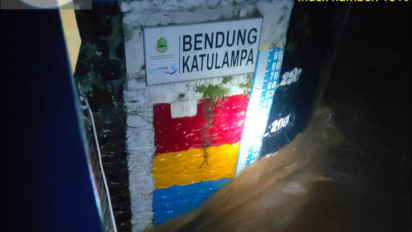 Bendung Katulampa Siaga 2, Warga Jakarta Diminta Waspada Banjir