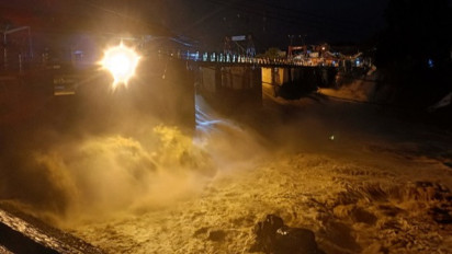 Hujan Deras Sejak Sore, Bendung Katulampa Siaga 2, Wilayah Jakarta Waspada Banjir