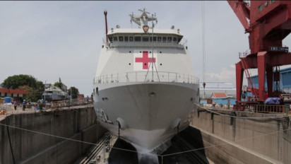 Mengenal KRI Radjiman Wedyodiningrat yang Laksanakan Misi Kemanusiaan ke Gaza