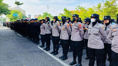 Tuntut Kenaikan UMK 15 Persen, Ribuan Buruh akan Turun ke Jalan di Surabaya, 3000 Personel Polisi Disiagakan