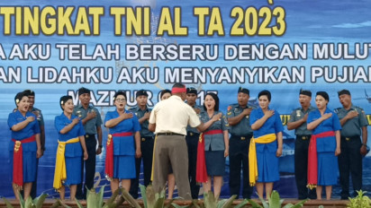 Pesta Paduan Suara Gerejawi TNI AL Perebutkan Piala KASAL, Dipusatkan di Kodiklatal Surabaya