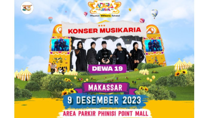 Makassar Jadi Kota Penutup Kemeriahan Adira Festival 2023