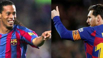 Lionel Messi Masih Kalah Hebat dari 3 Pemain Ini, Ronaldinho Pernah Bilang Kalau Dewa Sepak Bola Lebih Cocok...