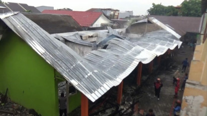 Pasca Kebakaran, Aktifitas Siswa MAN 1 Makassar Tetap Berjalan