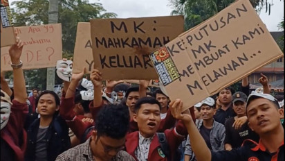 Ribuan Mahasiswa dari Puluhan Kampus di Sumut Gelar Mimbar Demokorasi