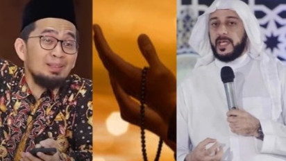 Ustaz Adi Hidayat dan Syekh Ali Jaber Ingatkan Waktu Sekejap yang Mustajab di Hari Jumat: Lekas Berdoa!