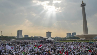 5.374 Personel Dikirim Polda Metro Jaya untuk Kawal Munajat Kubro 212 di Monas