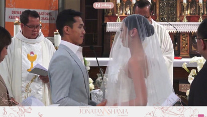 Hari Patah Hati Dunia, Jonatan Christie Menikah dengan Shanju Eks JKT48