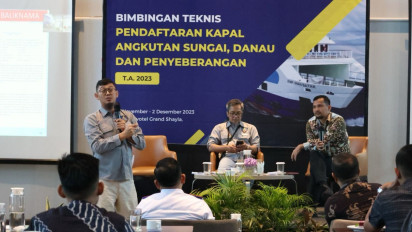 Tingkatkan Keselamatan Penyeberangan,  4.051 Unit Kapal Angkutan Sungai dan Danau Telah Diregistrasi