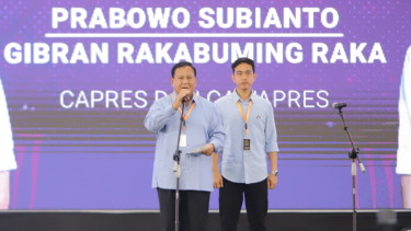 Prabowo Subianto: Ada yang Bilang Saya sama Pak Luhut Itu Seperti Tom and Jerry