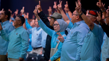 Melly Goeslaw Membawa Pesan dari Prabowo Subianto, Ingatkan Caleg Lain Berjuang dengan Santun