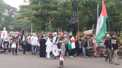 Munajat Kubro 212 Apresiasi Menlu atas Konsistensi Bela Palestina: Terima Kasih