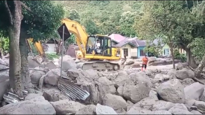 Banjir Bandang di Kabupaten Humbahas, Belasan Orang Dinyatakan Hilang