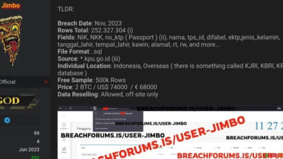 BSSN Serahkan Hasil Investigasi Dugaan Kebocoran DPT ke Polri dan KPU