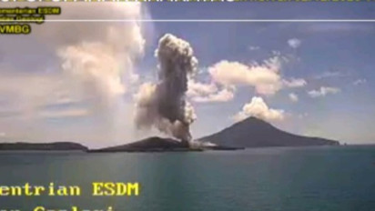 Dentuman Keras Iringi Erupsi Gunung Anak Krakatau, Begini Penjelasan BNPB