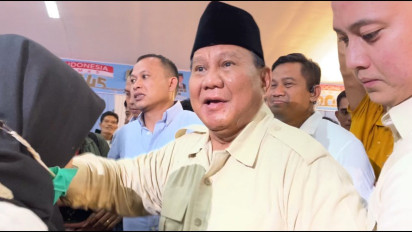 Di Hadapan Ulama Banten Prabowo Mengaku Sejak Dulu Selalu Difitnah Terus