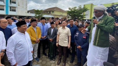 Prabowo Kampanye ke Ponpes  Miftahul Huda Dihadiri Uu Ruzhanul Ulum Kader PPP, Achmad Baidowi Tegas Bilang Begini