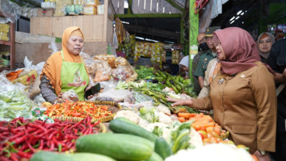 Jelang Nataru, Pemkab Sleman Sebut Stok Bahan Pangan Aman dan Harga Stabil
