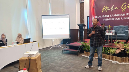 KPU Gresik akan Libatkan Aparat Keamanan saat Distribusi Logistik Pemilu ke Wilayah Rawan Bencana