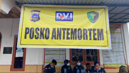 Polda Sumbar Dirikan Posko DVI Bantu Korban Erupsi Gunung Marapi