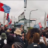 AMP Kibarkan Bendera Bintang Kejora di Yogyakarta, Massa: Papua Bukan Merah Putih