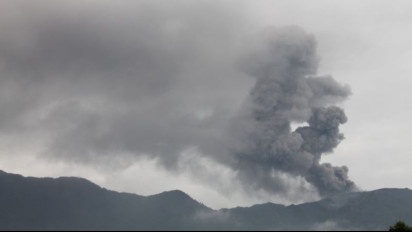 Selasa Pagi Gunung Marapi di Sumatera Barat Masih Erupsi, Tercatat 46 Kali dengan 66 Hembusan Selama Dua Hari