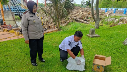 Operator Alat Berat Temukan Mayat Bayi di Tumpukan Sampah Waduk Sengguruh Malang