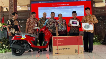 Patuh Bayar PBB,  Pemkab Semarang Beri 9 Sepeda Motor bagi Warga Taat Pajak