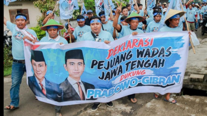 Petugas Rakyat dan Berdaulat, Warga Wadas Jateng Dukung Prabowo-Gibran