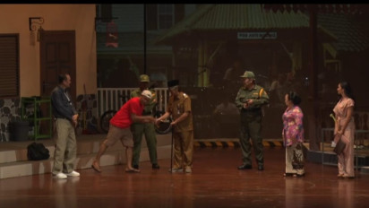 Pentas Teater Musuh Bebuyutan Didatangi Polisi, Butet Kertaredjasa: Mengontrol Pikiran Itu Bentuk Intimidasi