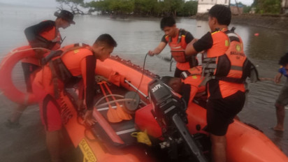 Pencarian Hari Kedua Nelayan Hilang di Perairan Mamuju Diperluas